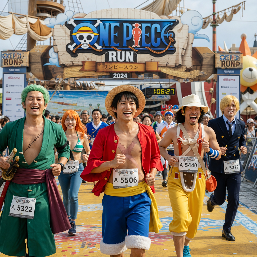 Sumali sa Kasayahan ng One Piece Run PH na Nakatakda sa Setyembre 2026